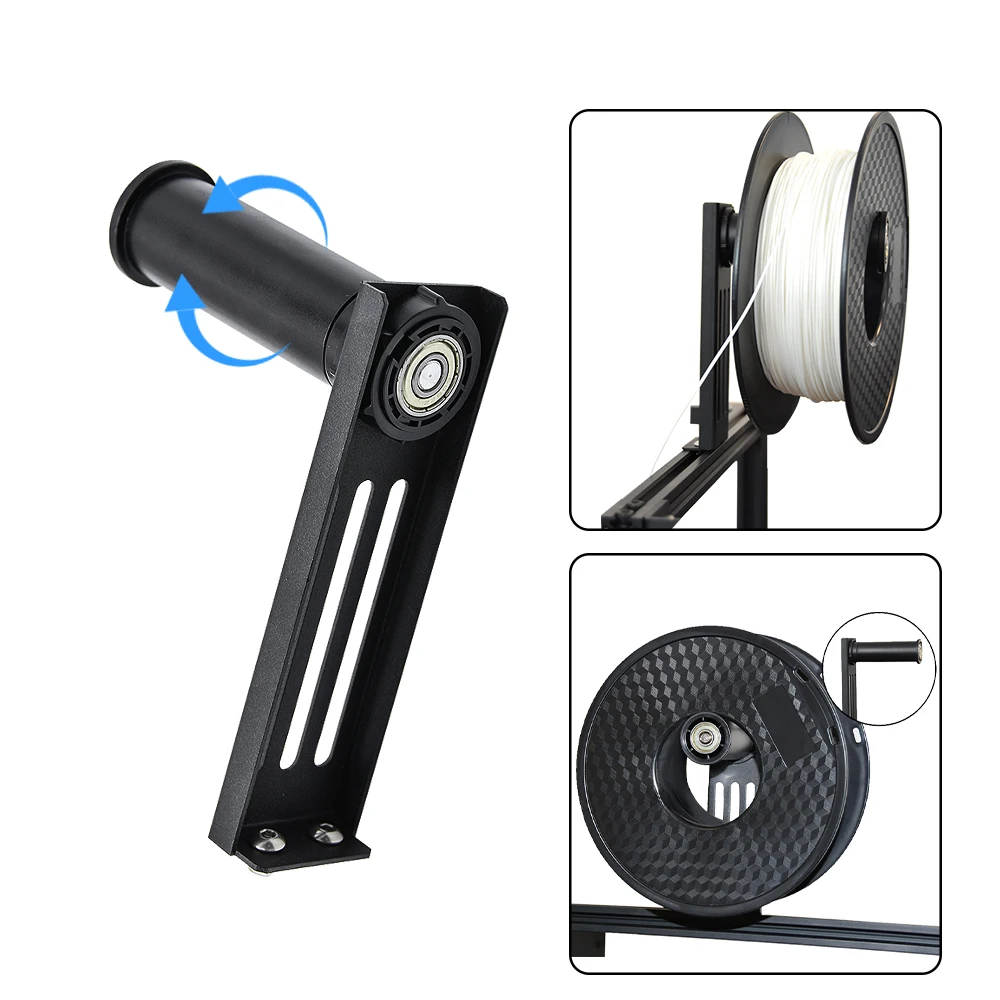 

Creativity 3D Printer Filament Holder with Rack Bracket for Ender 3 Series/CR 10 Series/Ender 3V3 SE/KE/Sidewinder X1