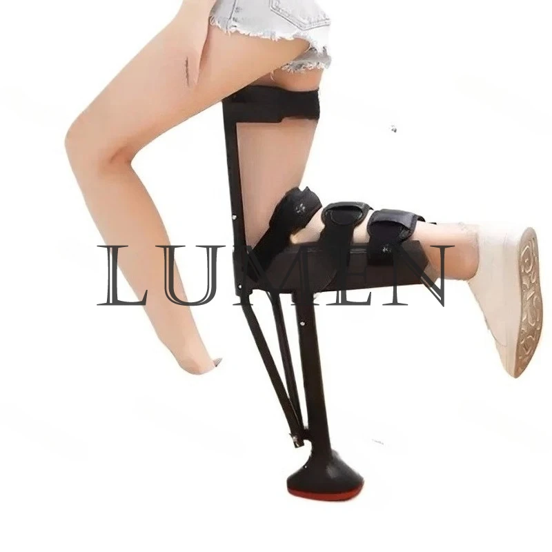Support-Free Walking Aids Knee Walker Single-Leg Telescoping Assisted Walking Stick Hands Free Crutch Leg Knee Mobility Support