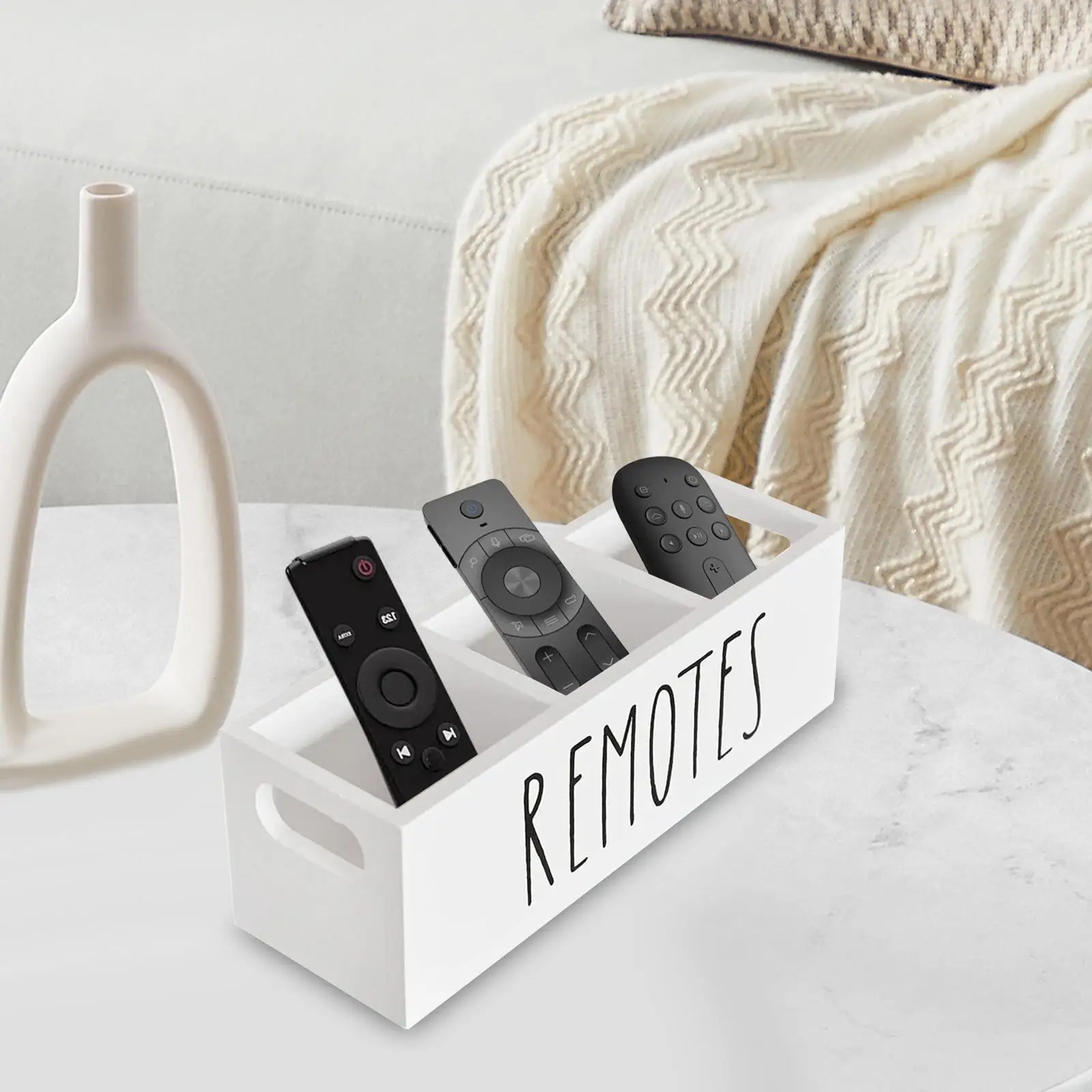 

Держатель для пульта дистанционного управления, держатель для ручек, многоцелевой деревянный ящик для хранения медиафонов, органайзер для настольных принадлежностей для офисной столешницы, дома