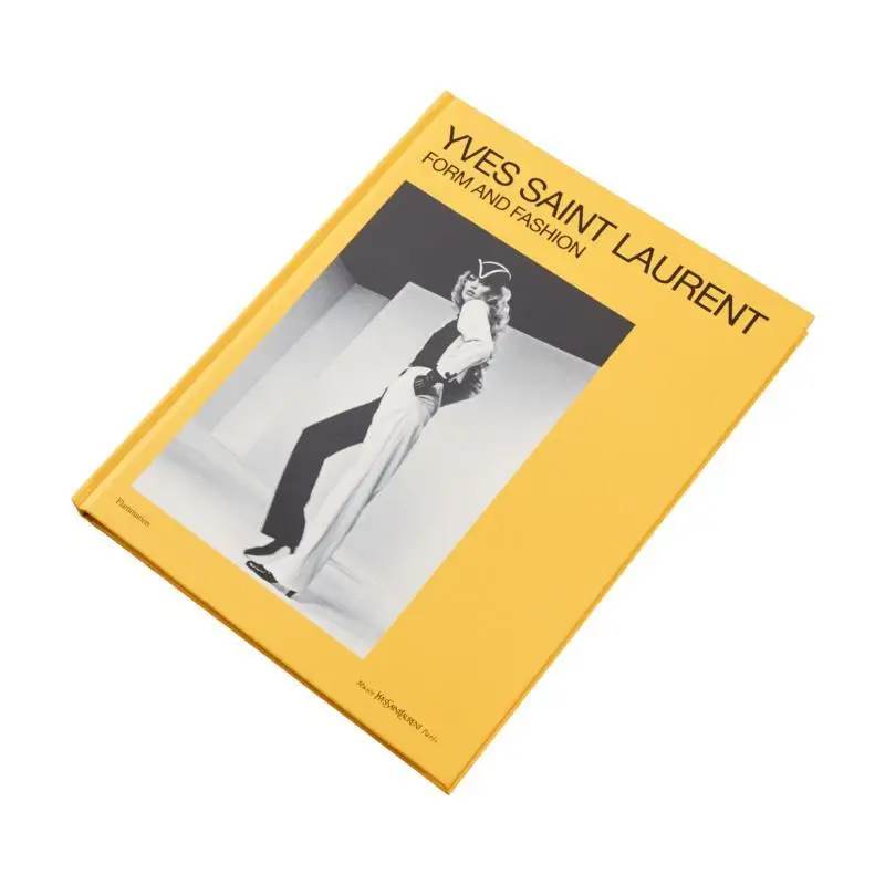 Yves Saint Laurent Form and Fashion Serena BucaloMussely Cecile Bargues Julien Fronsacq Flammarion 9782080430526 كتاب #3
