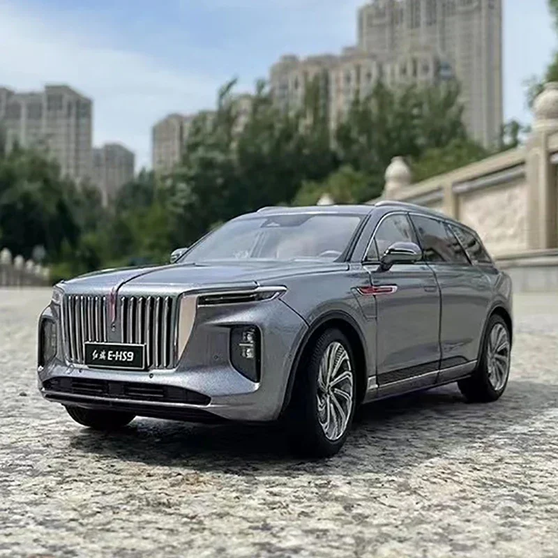 HONGQI E-HS9 1: 18 FAW CA SUV Alloy Simulation Car Model Desktop Decoration Car Decoration Adult Gift Collection Display