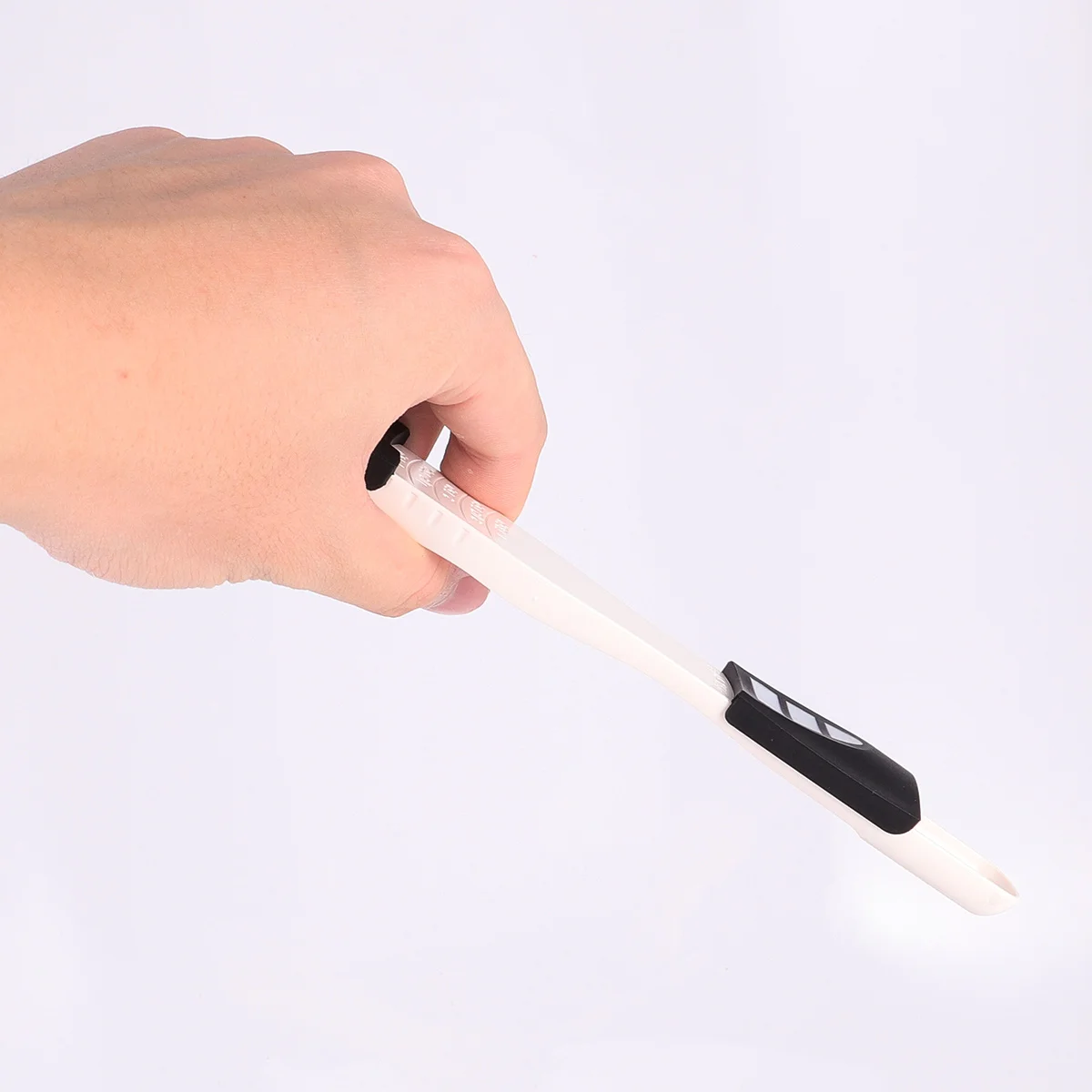 

Adjustable Measuring Spoon Double End Baking Scoop Scale White Kitchen Tool For Food Feeding Portable Lightweight Abs Pp