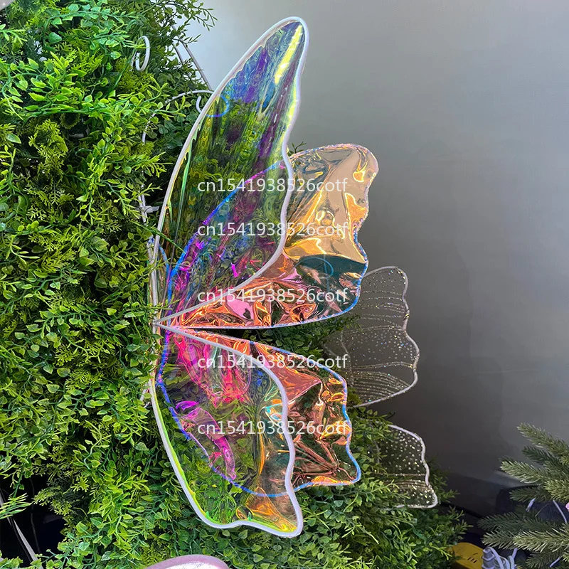 

Крылья бабочки Рождественское платье Украшение Партии Шар Маленькие крылья Фото Светящаяся бабочка На открытом воздухе. 10 шт.