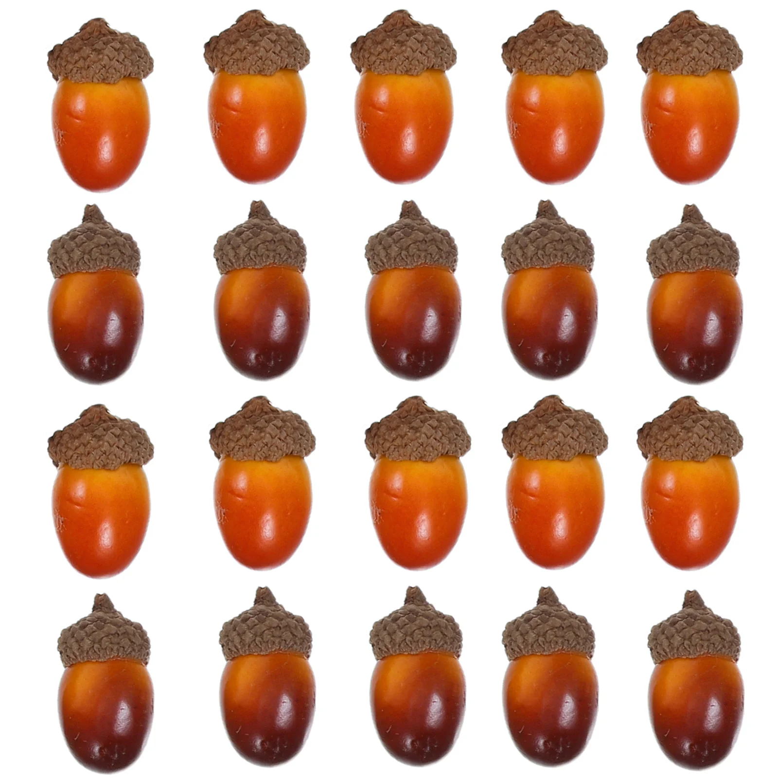 

60Pcs Realistic Artificial Acorns Fake Acorn Decor Simulation Small Acorn for Fall Decorations Home Kitchen Bowl Vase Filler