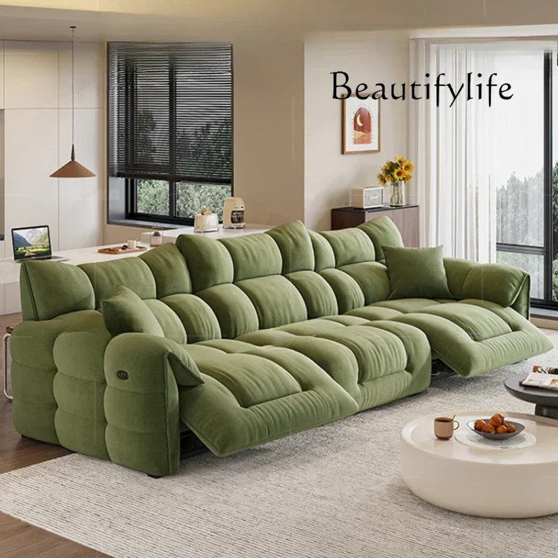 

AXX Electric Large Green Sofas Velvet Nordic Automatic Italian Modern Double Couch Luxury Designer Divano Soggiorno Home Furnitu