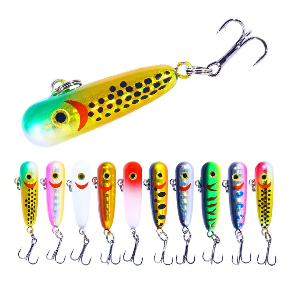 Fishing Lure Sinking Pencil 2g Mini Ultralight Bay Hard Bait Freshwater Realistic for Bass Trout Perch Bluegill