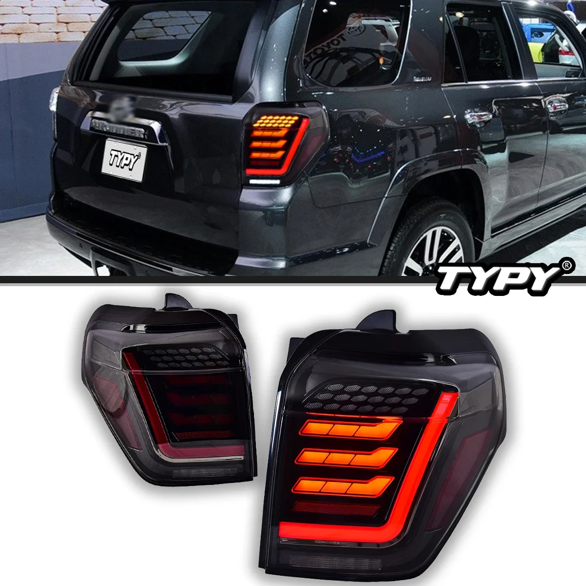 

Автомобильные фары для TOYOTA 4Runner, задний фонарь 2010-2023, светодиодный задний фонарь для проектора, дневные ходовые огни, автомобильные аксессуары
