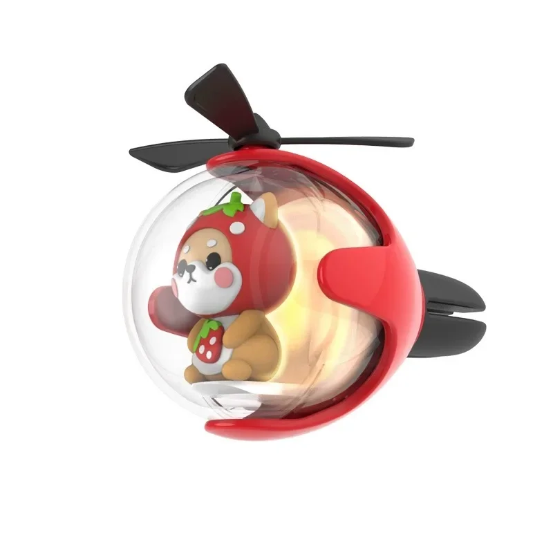 Xiaocai الديزل تحلق الكرة سيارة الهواء المعطر لطيف الكرتون شنقا زخرفة الإبداعية السيارات الروائح ديكور