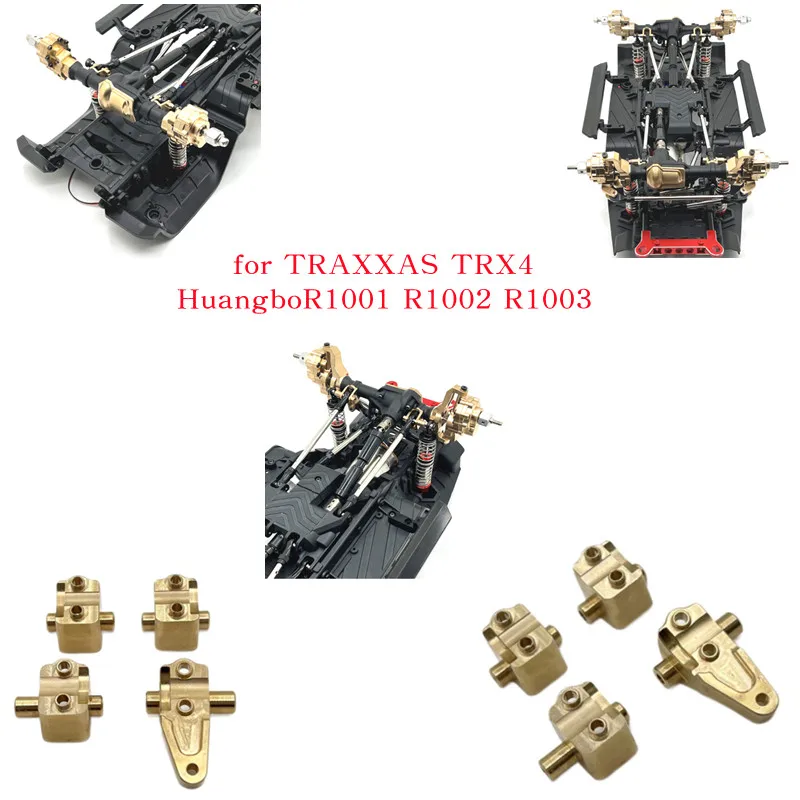 

Brass Front And Rear Axle Pull Rod Seat Suitable For TRAXXAS TRX4 Huangbo R1001 R1002 R1003 RC Car