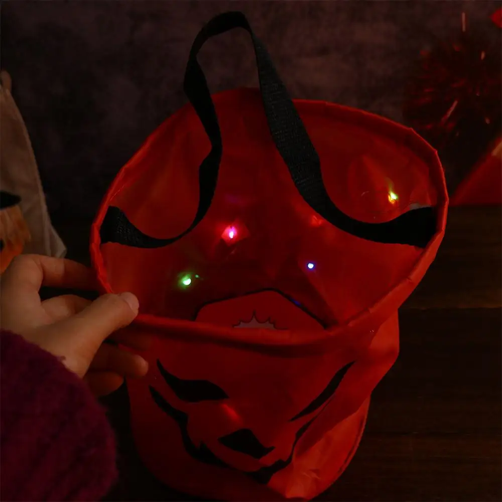 

Bag Halloween Decoration Halloween Candy Bag Thanksgiving Gift Basket Candy Storage Bucke Halloween Trick or Treat Bags