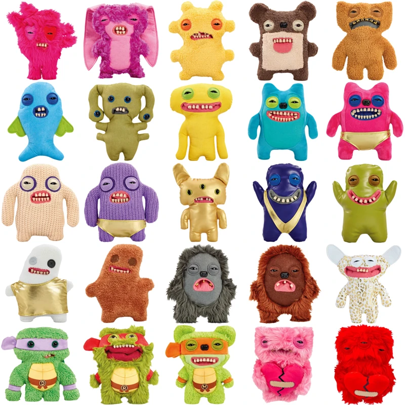 

Original Fuggler Ugly Teeth Monster Plush Toys Funny Fugguler Wide Eyed Monster Crazy Rabbit Humph Stuffed Peluche Dolls Gifts
