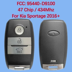 CN051030 Aftermarket Smart Key Remote Fob 433Mhz ID47 Chip FCC 95440-D9100 Keyless Go Control For KIA Sportage 2016+