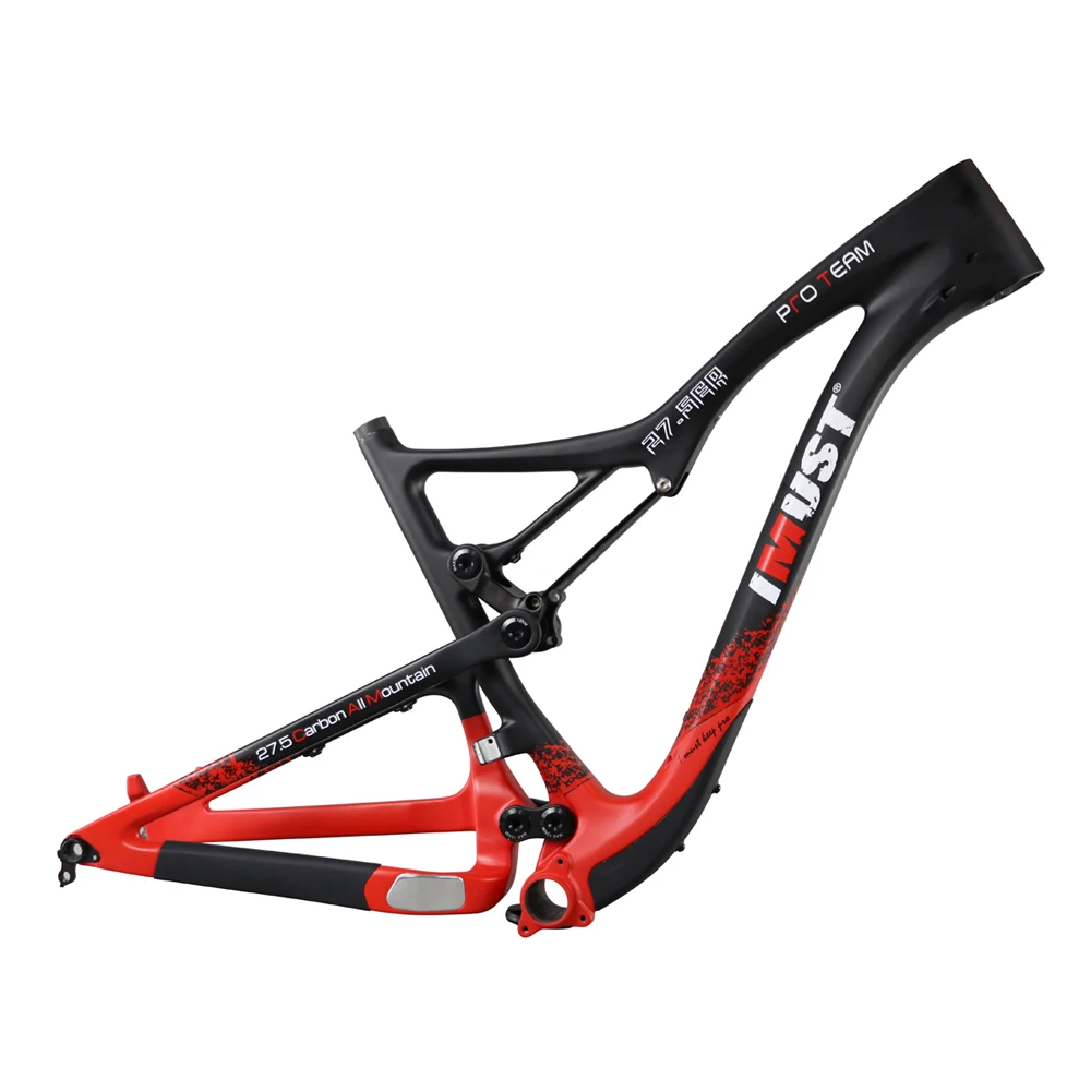 

27.5 Carbon Frame Mtb All Mountain Bike Full Suspension Frame With Travel 150mm