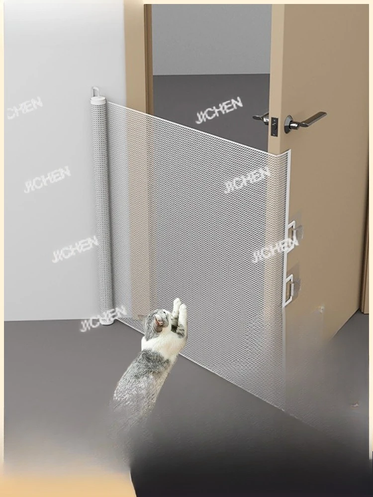 

Забор для домашних животных, антиизолирующая сетка, автоматическая телескопическая непробивающая лестница, домашний бытовой забор, дверной артефакт