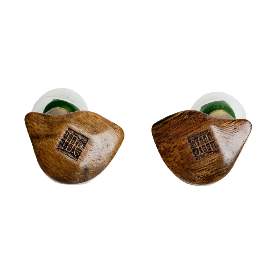 Pre-order Tangzu DUFU VERSE II Hybrid 1DD+2BA In Ear Monitor hoofdtelefoon HiFi IEM oortelefoon Prachtige natuurlijke ebbenhouten frontplaat