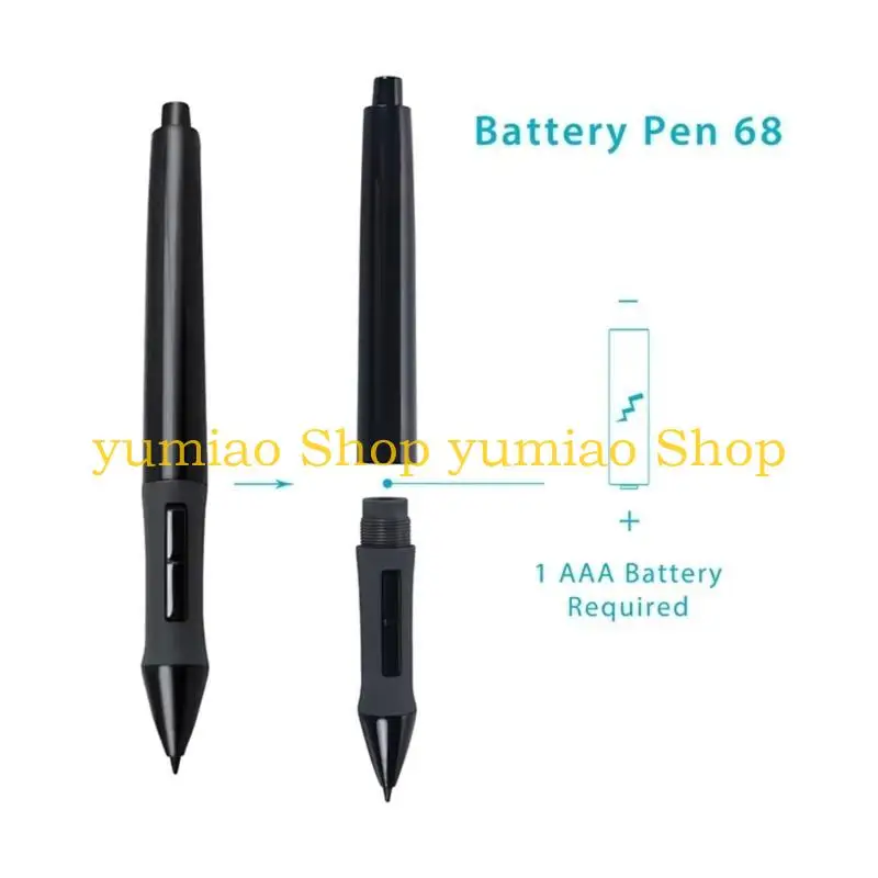 587B PEN68 Professional Styluses Pen with 5 Additional Tip for Business and Study