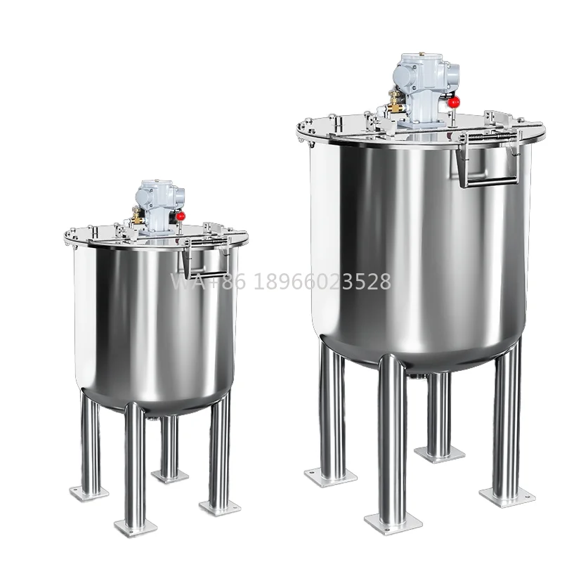 

Water-Based Paint Coating Equipment 30-120 Liters for Food ChemicalEX Pneumatic Explosion-Proof Stainless Steel Mixing Tank