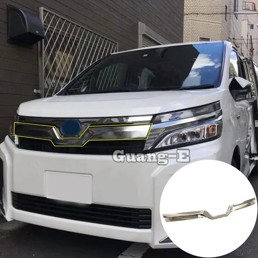 

Sticker Frame Bottom Cover Racing Grid Grill Grille Plating For Toyota Noah Voxy 80 Series 2015 2016 2017 2018 2019 2020 2021