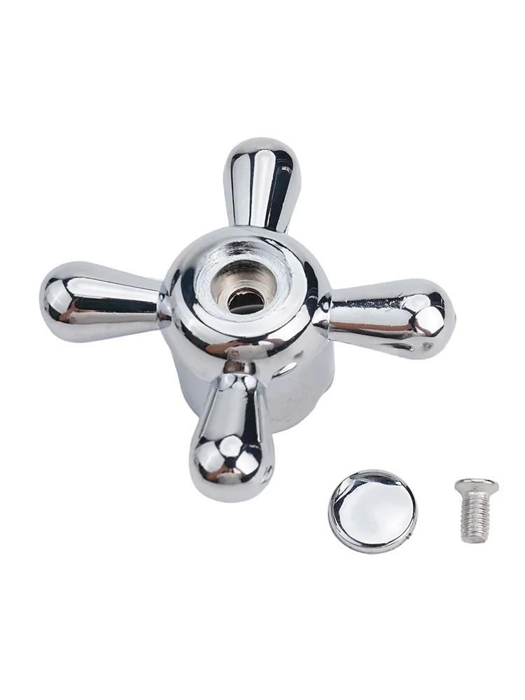 Seamless Installation Process with 2pcs High Strength Alloy Faucet Knob Handle Replacement for Kitchen Bathroom