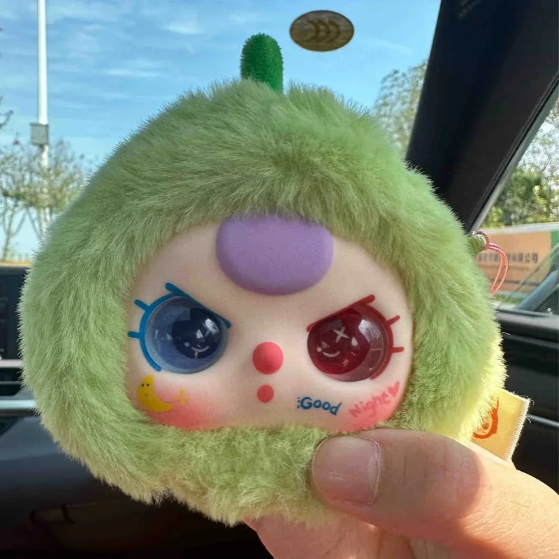 Genuino ufficiale Baby Three Yaya Fun Fruits Series Scatola cieca alla moda Peluche Appeso Ornamento Simpatico regalo per bambole da collezione per ragazze