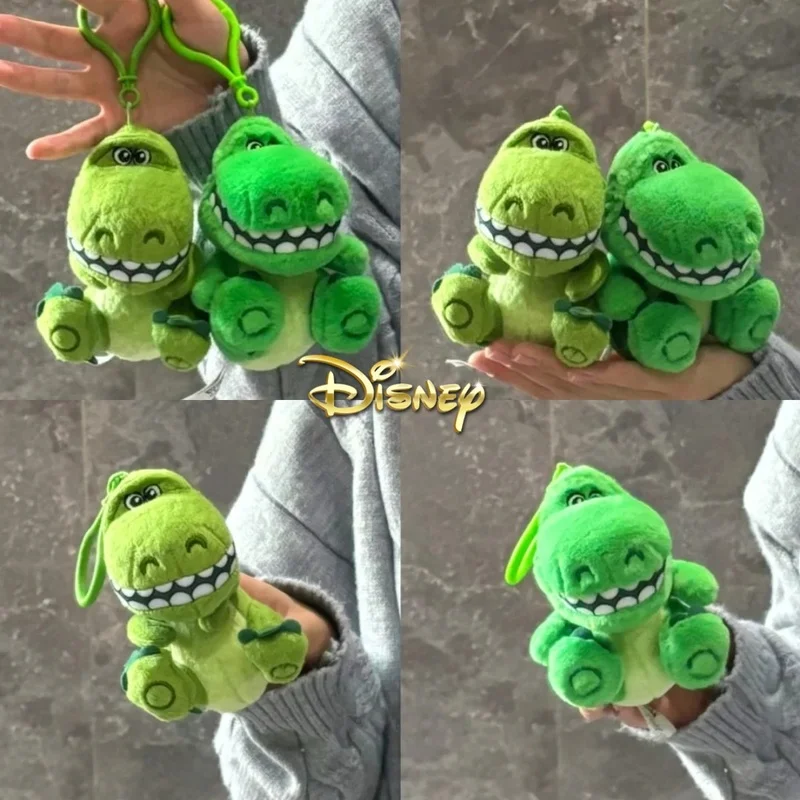 

Potdemiel Disney Cartoon Toy Story Rex Hamm Plush Toys Keychain Bag Pendant Accessories Plush Doll Backpack Valentine'S Day Gift