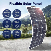 2000W3000W Solar Panel 18V High Efficiency  Portable Power Bank Flexible Emergency Charging Outdoor Solar Cells For Home/Camping