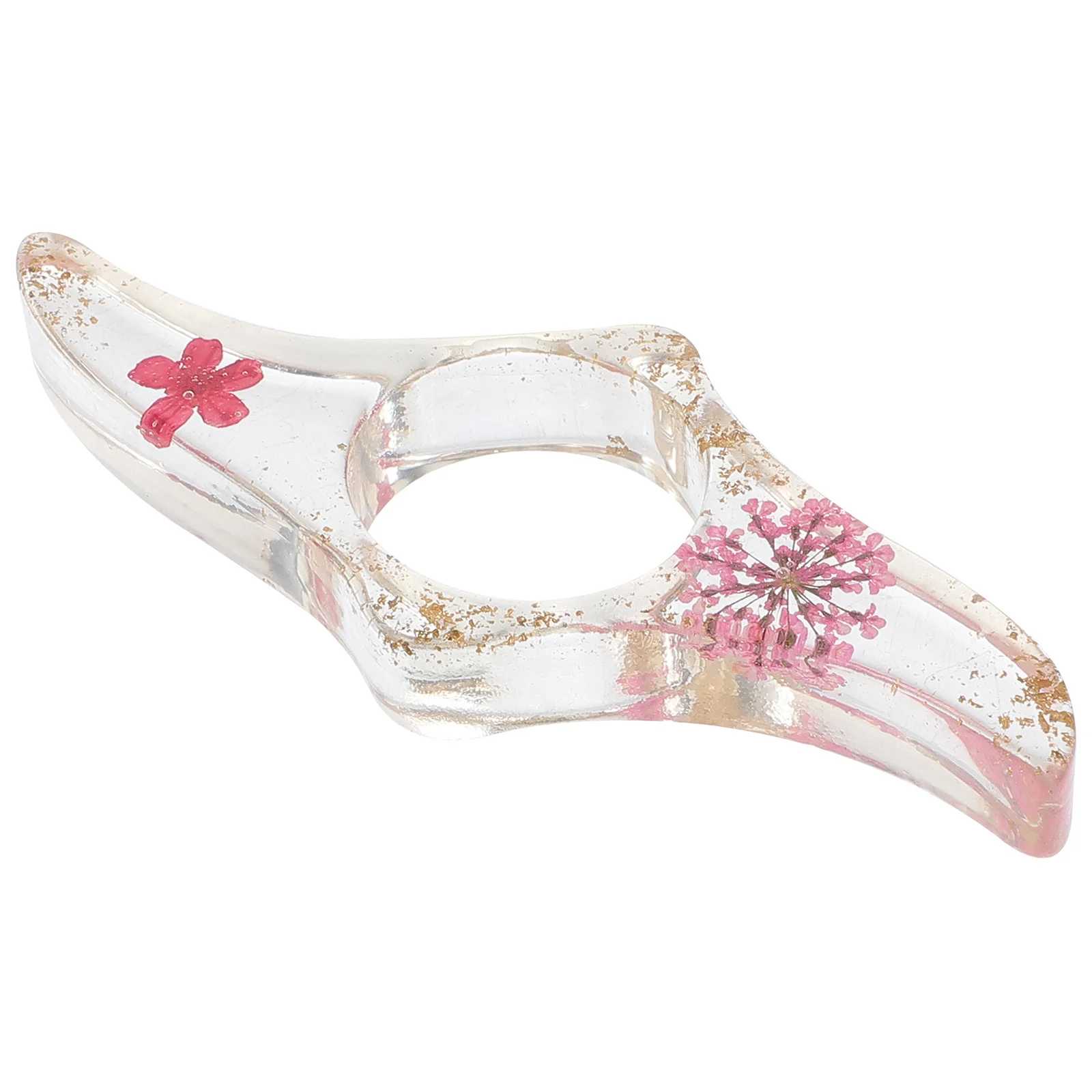 

Plastic Book Page Holder Thumb Ring Reading Support Lightweight Portable Page Spreader Reading Accessories for Book Lovers