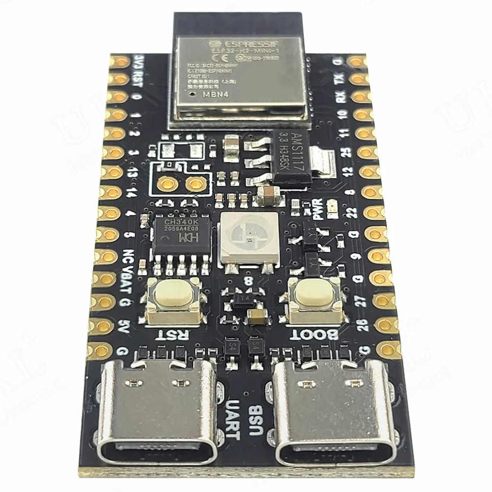 ESP32-H2-N4 Development Board 2.4G Wifi Module Programming Learning Controller CH340K CH343P Type-C 30Pin ESP32 H2