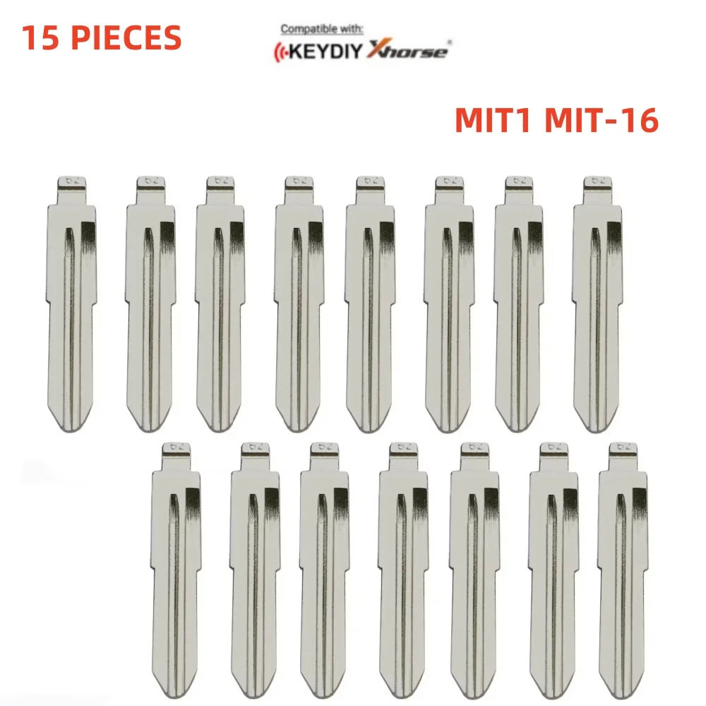 15 pezzi # 62 MIT1 MIT16- Lama chiave auto per Mitsubishi (sinistra) Benz