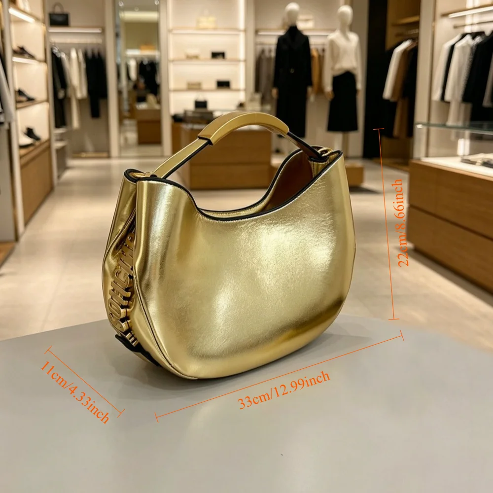 Women Niche Design Underarm Shoulder Crossbody Bag Handbag Purse Trendy Small Saddle Bag Spring Summer Outfit 2026 New image 3