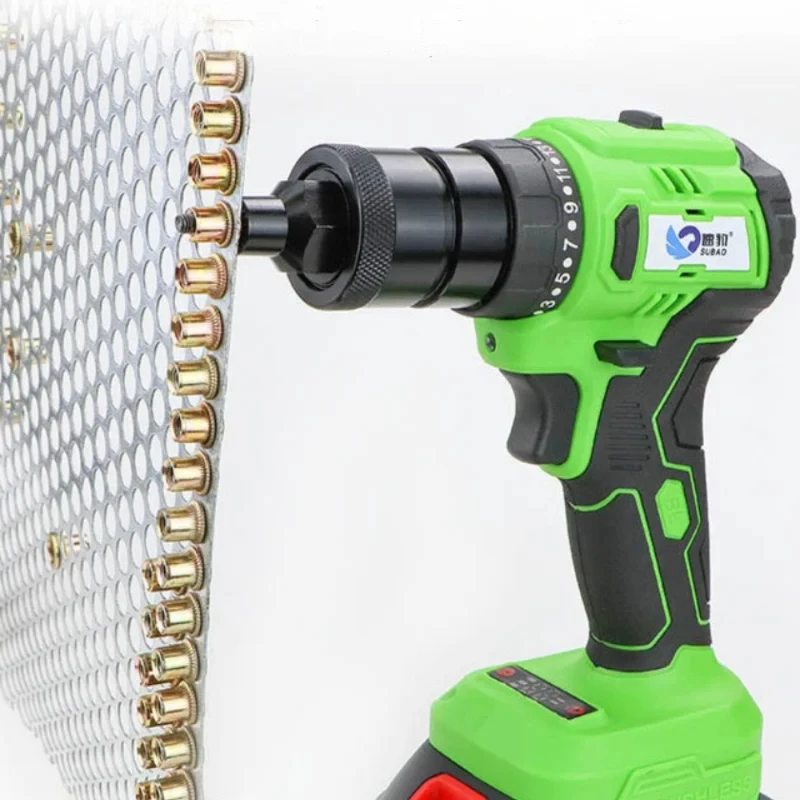 SUBAO S88 Powerful Brushless Automatic Rivet Gun (Without Battery) Intelligent Digital Rivet Gun For M3-M10 Nuts