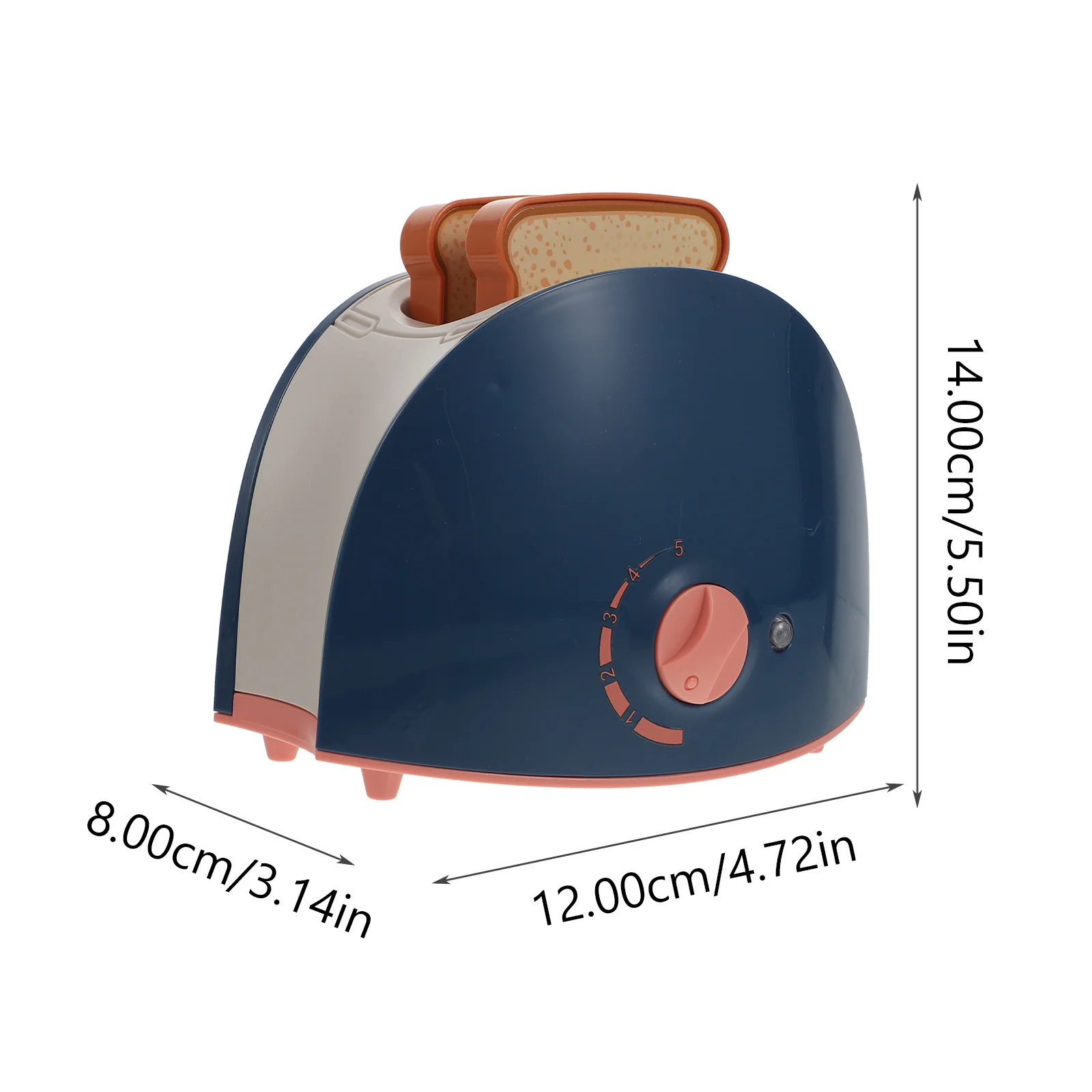 Tostadora simulada, casa de juegos creativa, juego de cocina educativo, elección de regalo para niños, interacción entre padres e hijos, 1 Uds.