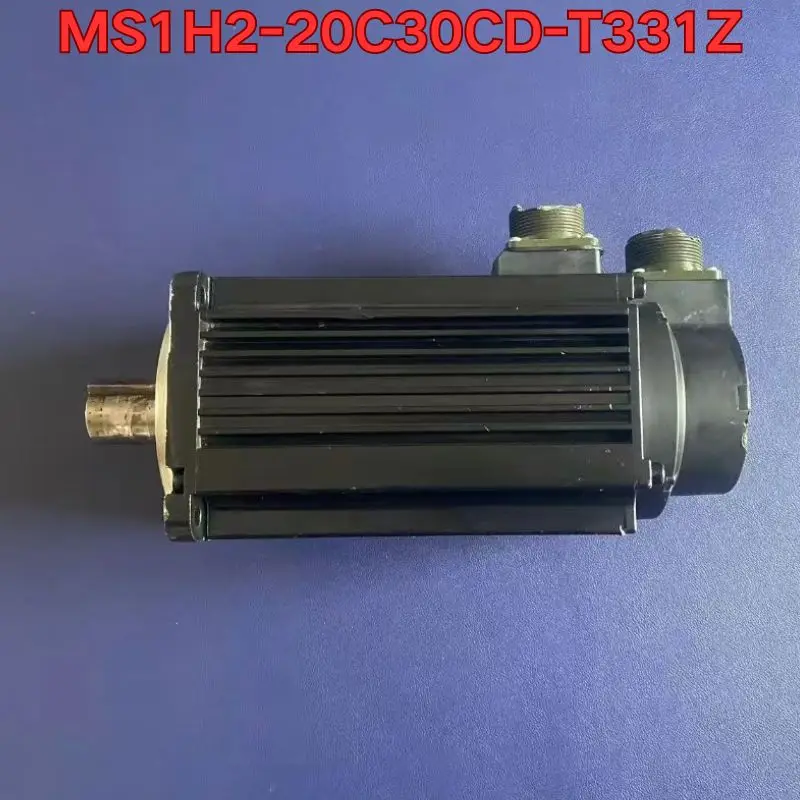 Second-hand disassembled servo motor MS1H2-20C30CD-T331Z function test is normal