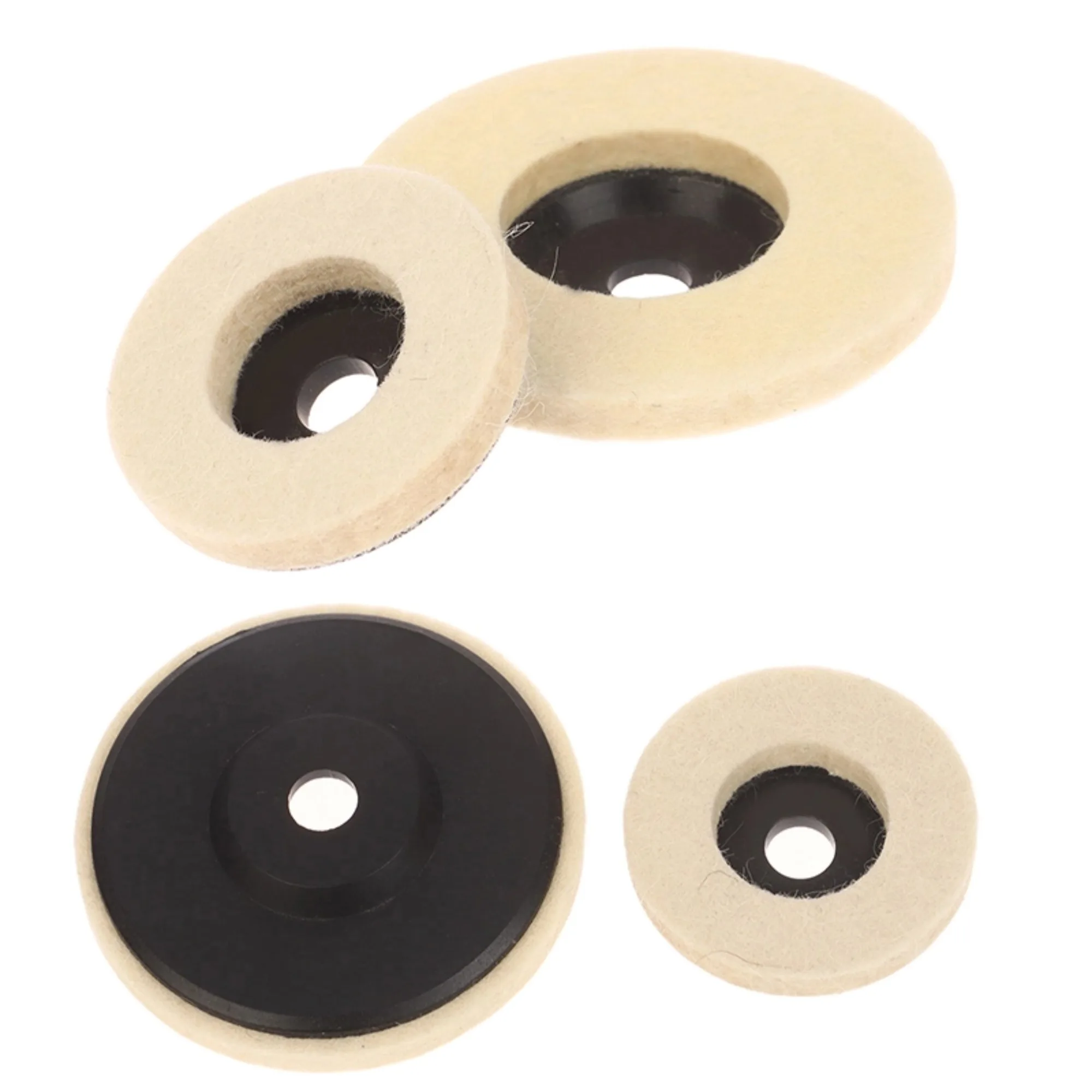 

50/75mm Thick 7mm Wool Polishing Wheel Polishing Pads Angle Grinder Wheel Felt Polishing Disc For Metal Marble Glass Ceramic