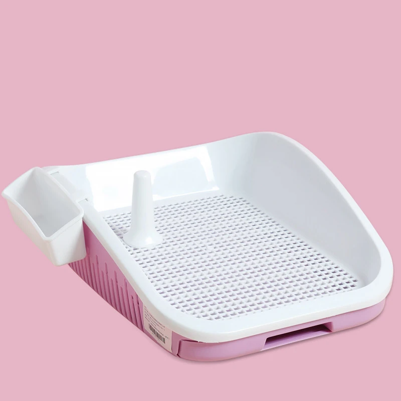 Large Dog Litter Pan Dog Potty Tray Pet Training Toilet For Pet Dog Toilet Cat Litter Cat Dog Tray Teddy Anti-Splash Toilette