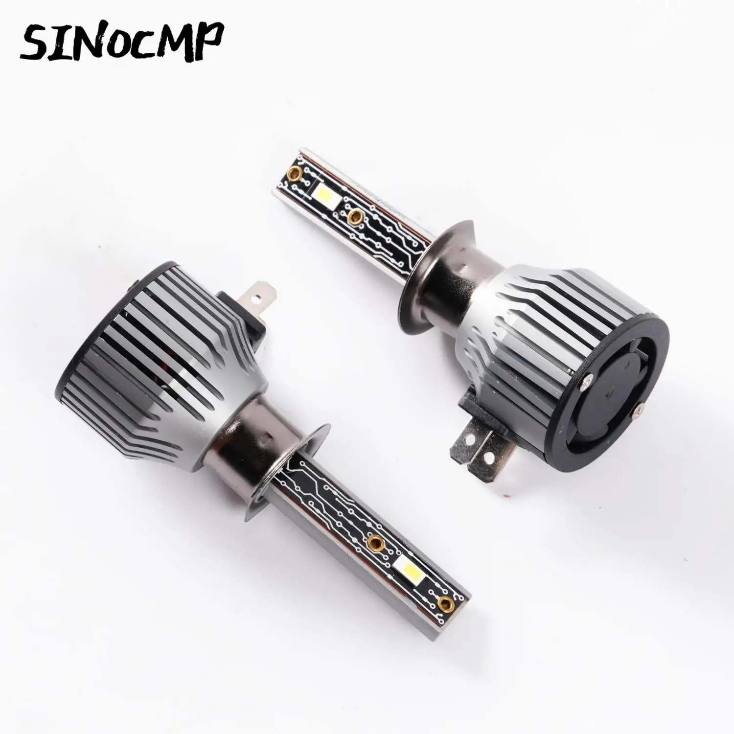 

2 Pcs A6 H1 Led Headlights Bulb For Car Led Headlight Highlight Kit A6 Direct Insertion Light Automotive Lighting