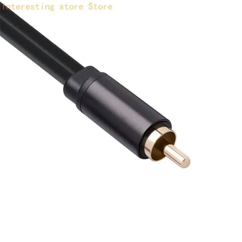 RCA-Stecker auf RCA-Buchse, Stereo-Kabel, Y-Stecker, 1 bis 2 RCA-Adapter 55KC – Detail 5
