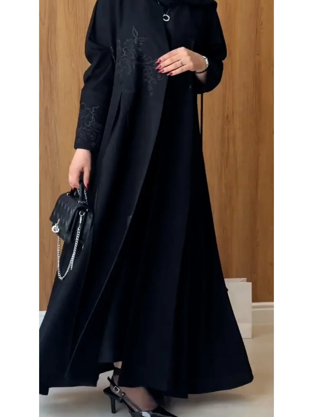 Eid femmes Abaya musulman automne Jalabiya Ramadan dubaï Cardigan robes arabe longue Robe maroc caftan 2026 Trench manteau veste
