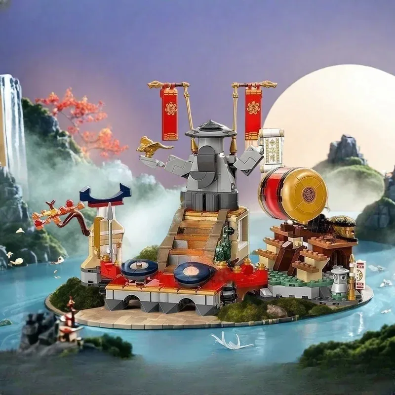 Compatible Brick Sets Ninja series building blocks Tournament Battle Arena Model Children's Toys Assembling Gift 71818