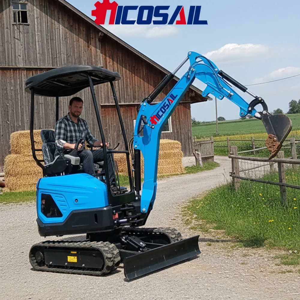 

1.8 Ton High Configuration Crawler Excavator CE Certified Euro 5 High Efficiency Multifunctional Attachments Available