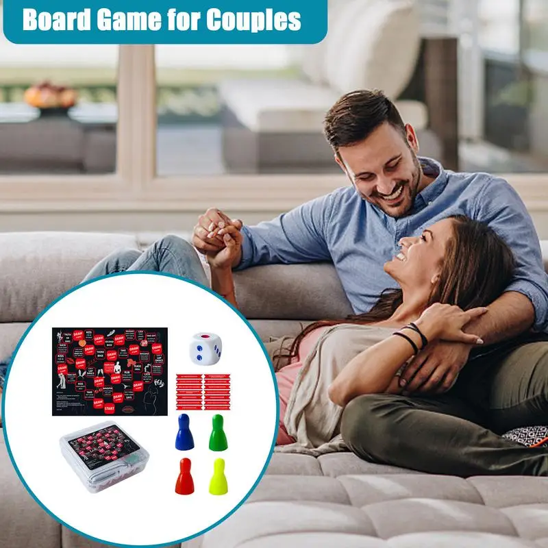 

Couples Board Games For Adults Conversation Games For Couples Date Night Partner Emotion Enhancement Supplies For Valentine's Da