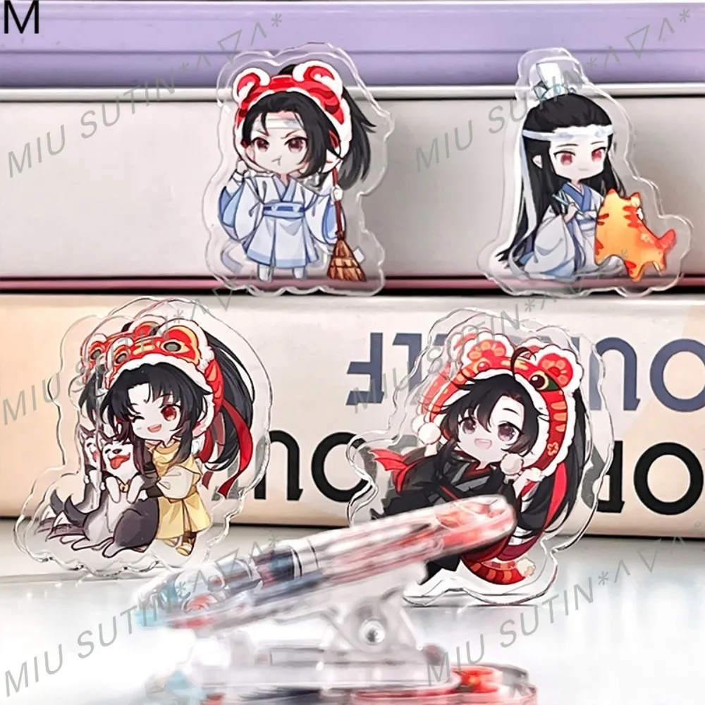 Nowa animacja kreskówkowa Mistrz Demonicznej Kultywacji Lan Wangji Nie Huaisang Akrylowy Kreatywny Uroczy Segregator Biurowy Anime Merch