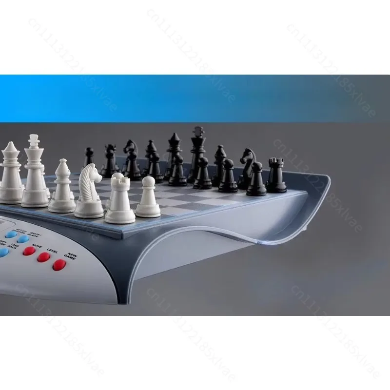 Intelligent Voice Teaching Electronic Chess Board, Ergonomic Chess Practice Chessboard, Chinese / English Version