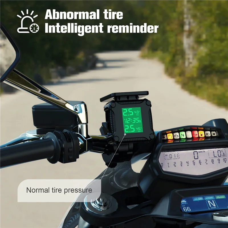 AF90-M9 Sensore di monitoraggio della pressione dei pneumatici Rilevamento dei pneumatici Accessori per parti di motociclette