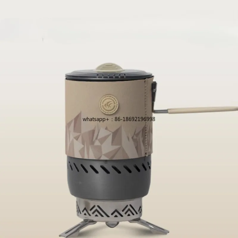Split Infrared Stove Camping Pot Gas Stove Outdoor Heating Stove Collector Head
