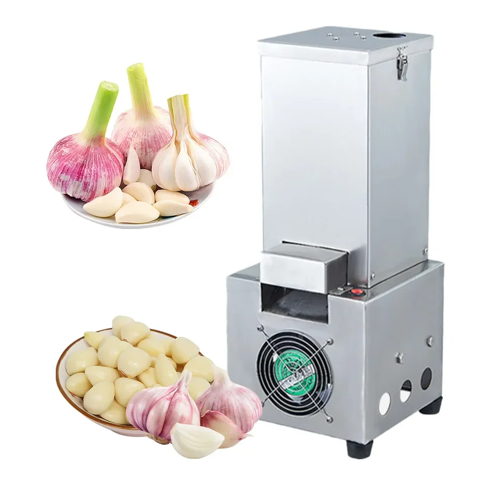 High Quality 25kg/h Industrial Garlic Peeling Separating Machine Garlic  Peeler Removing Machine Automatic Garlic Dry Peelin