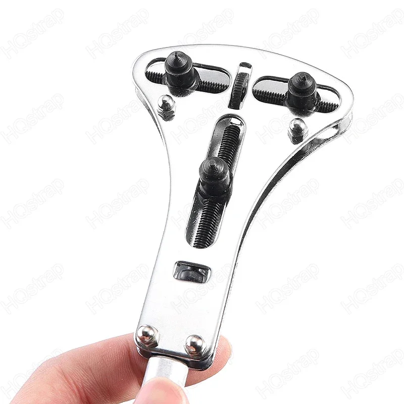 Wrench Steel Watch Case Opener Watch Repair Tools Three Jaw Open Cover Tool Watch Bottom Opener for Watchmaker Accessories