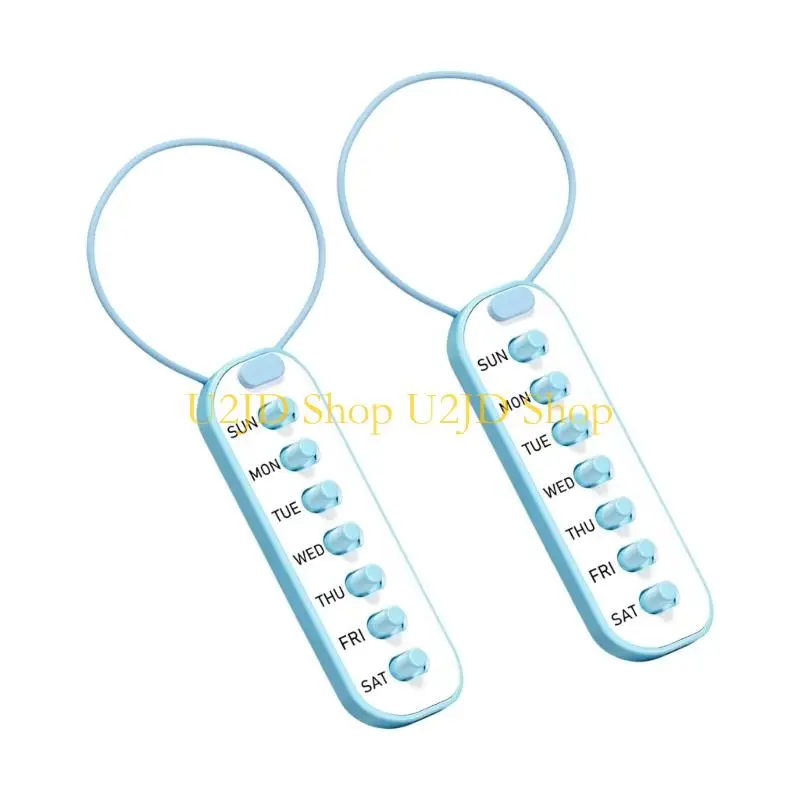 U2JD Reusable Health Reminder For Medicine Bottles Easy To Use And Safe