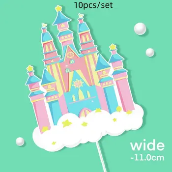 10 最佳銷售 城堡蛋糕裝飾 - №1