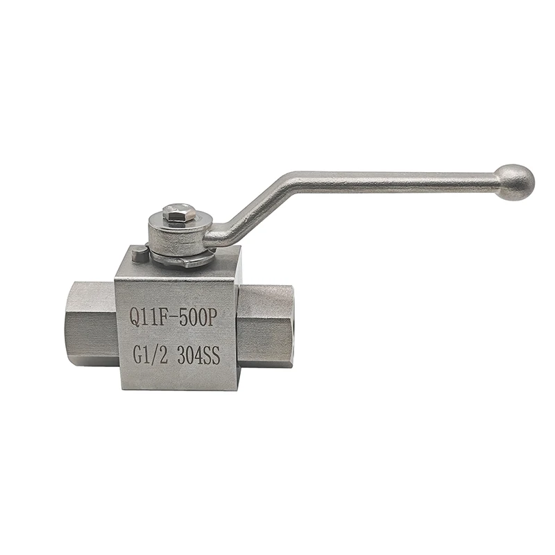 1/4 "3/4" 3/8 "1/2" 1 "2" Hochdruck 2-Wege-Kugelhahn 3/4/316l Edelstahl Innengewinde Hydraulik schalter Wasser – Detail 6
